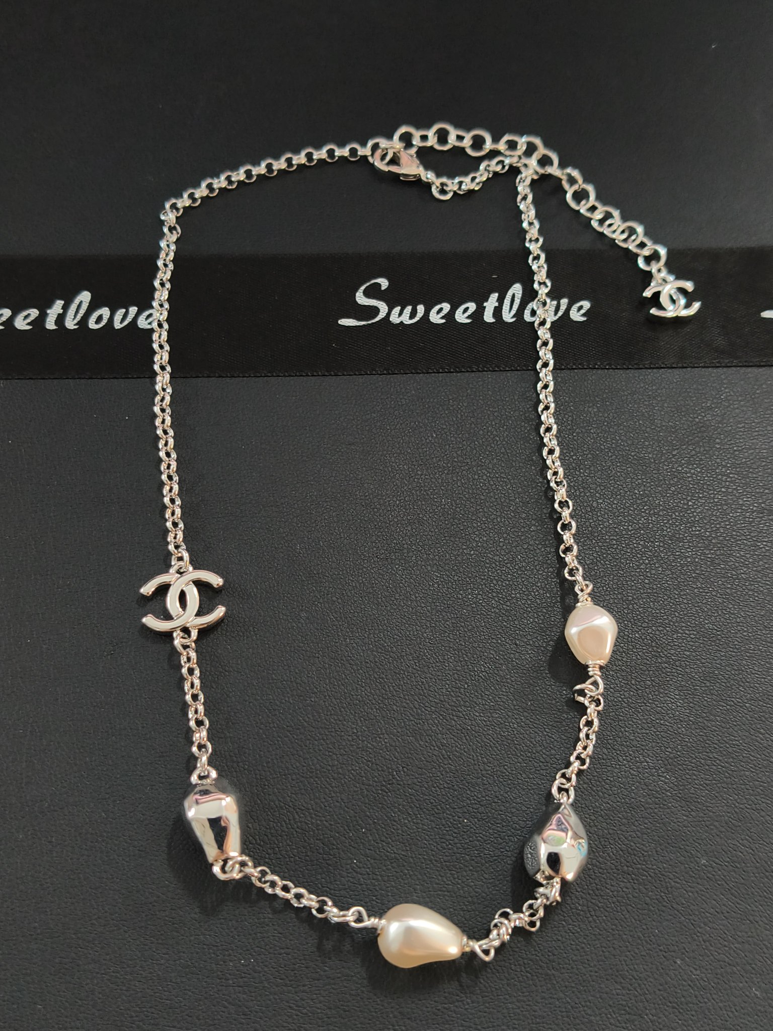 Enamel Charm Necklace