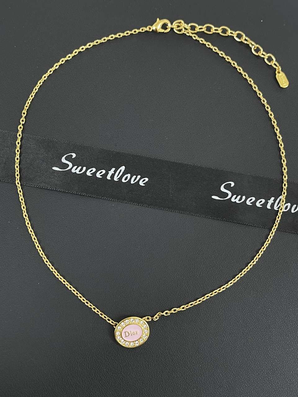 Ribbon Bow Necklace