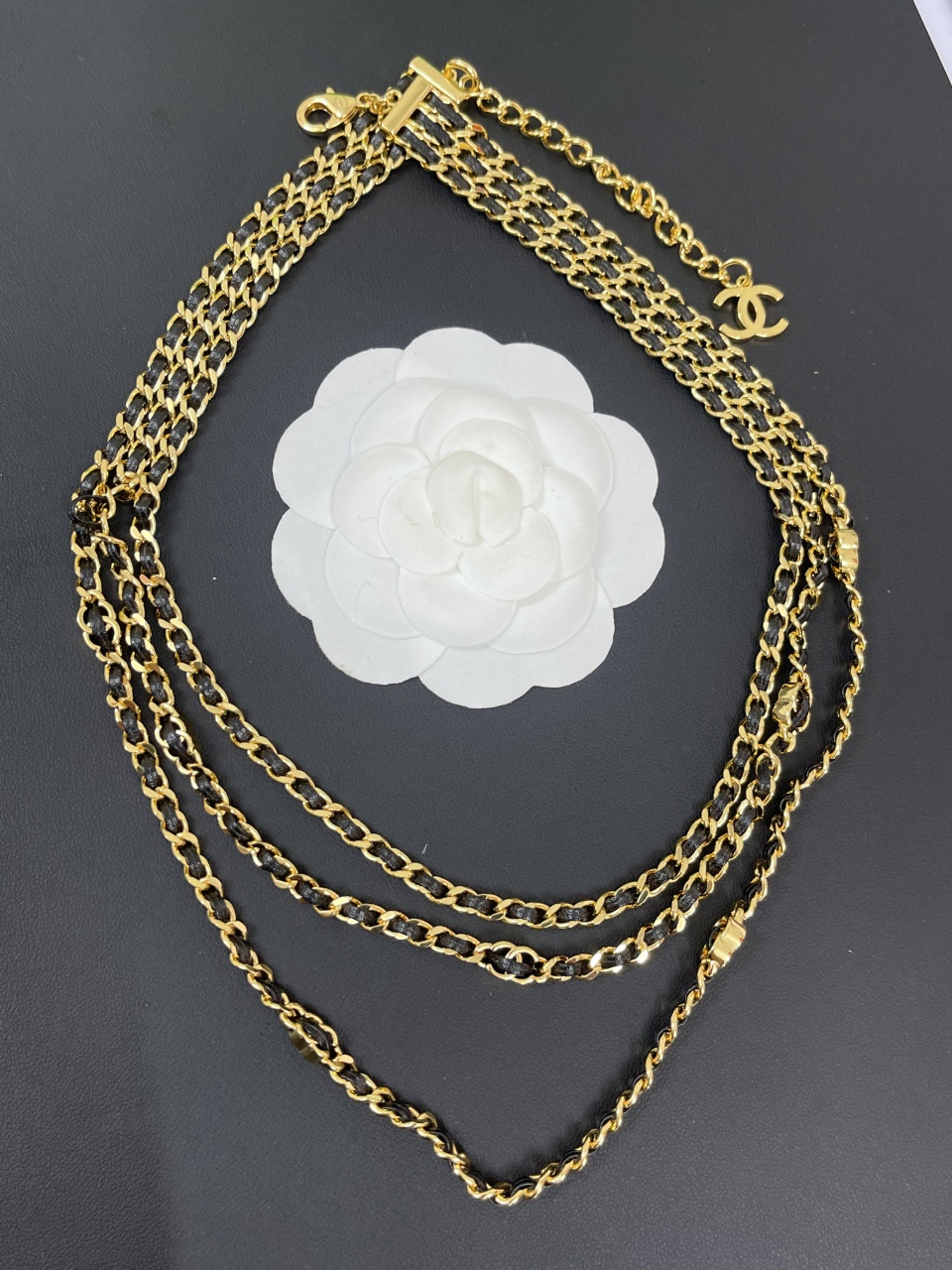 Cluster Pearl Necklace