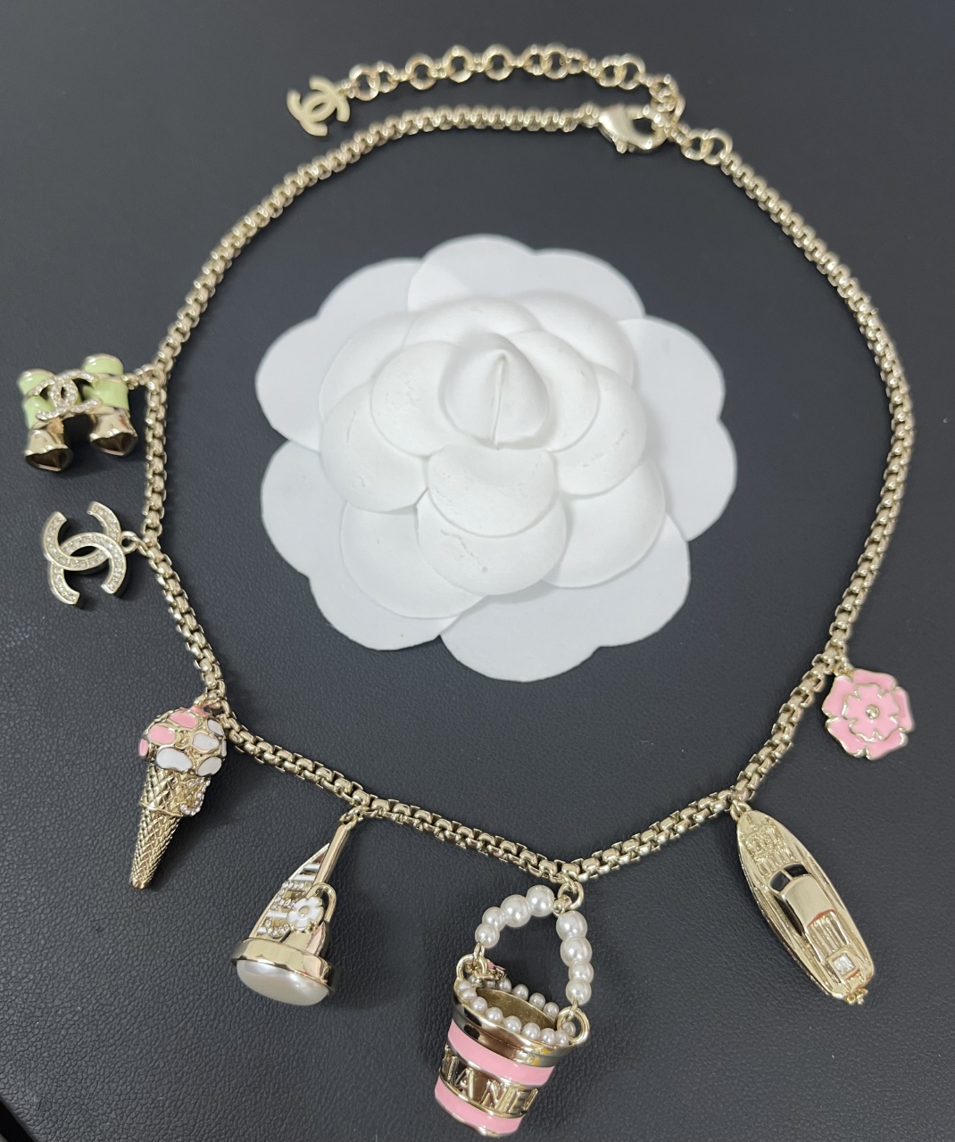 Crystal Charm Necklace