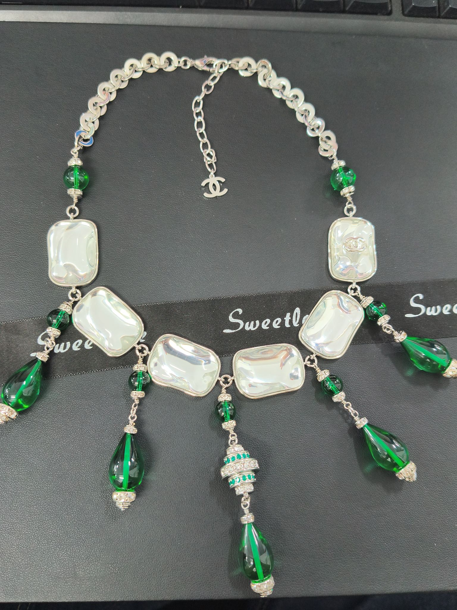 Ribbon Bow Necklace