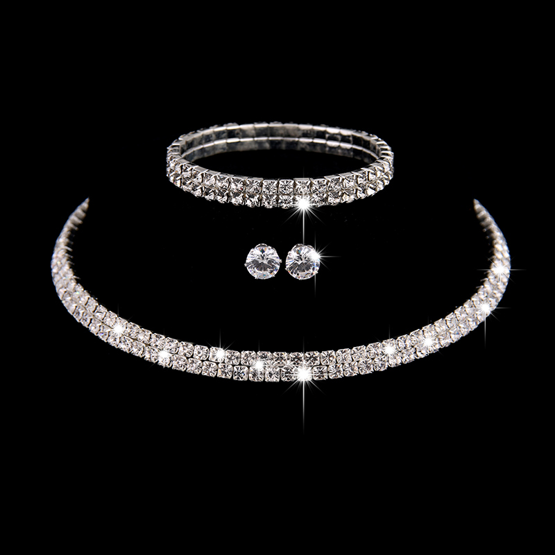 Zircon Jewelry Set 002