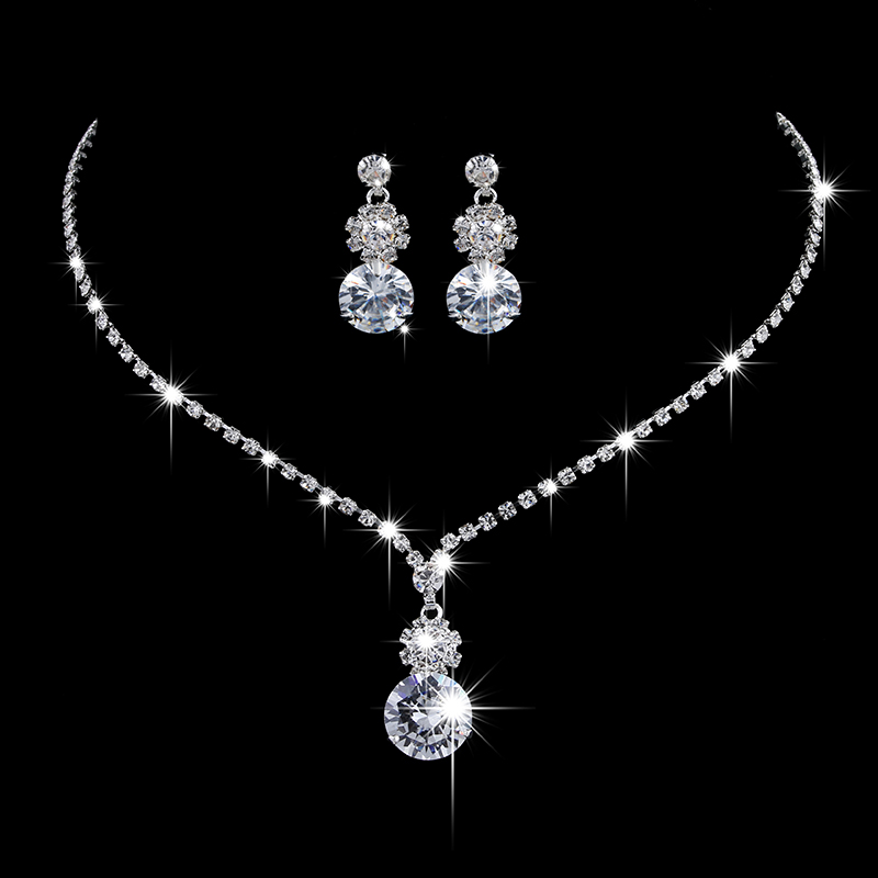 Zircon Jewelry Set 015
